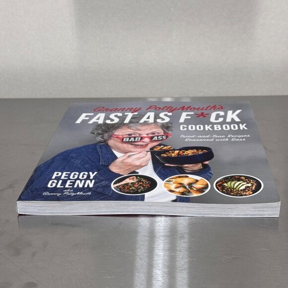 Granny Potty Mouth Fast as Fck Cookbooks by Peggy Glenn - Picture 6 of 10